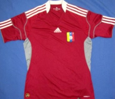 maillot de foot venezuela domicile 2010-2012 rétro