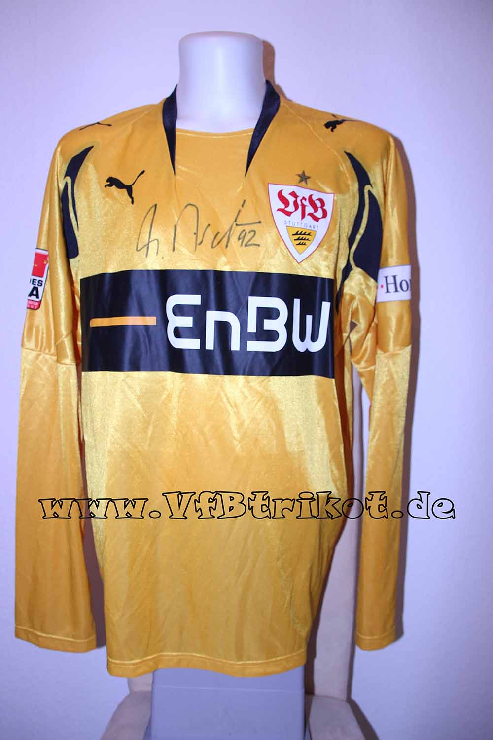 maillot de foot vfb stuttgart third 2007-2008 pas cher