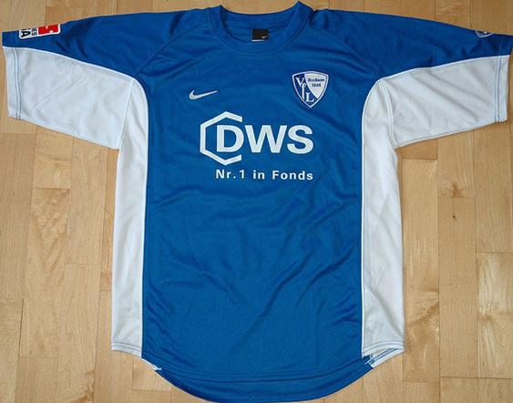 maillot de foot vfl bochum domicile 2005-2006 rétro