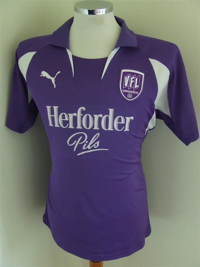 maillot de foot vfl osnabrück domicile 2007-2008 rétro