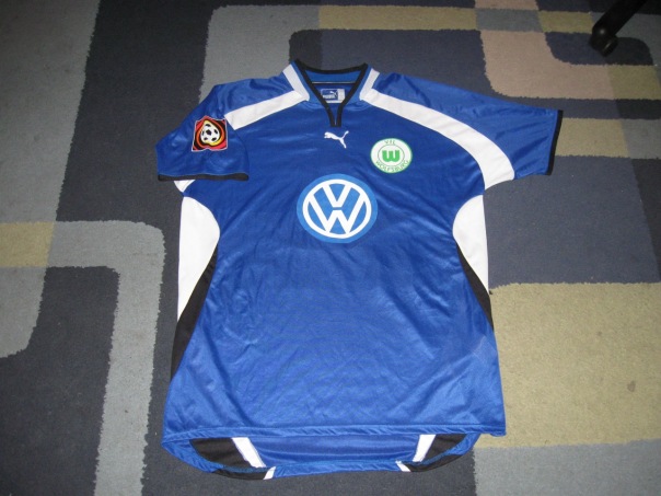 maillot de foot vfl wolfsbourg exterieur 2000-2001 pas cher