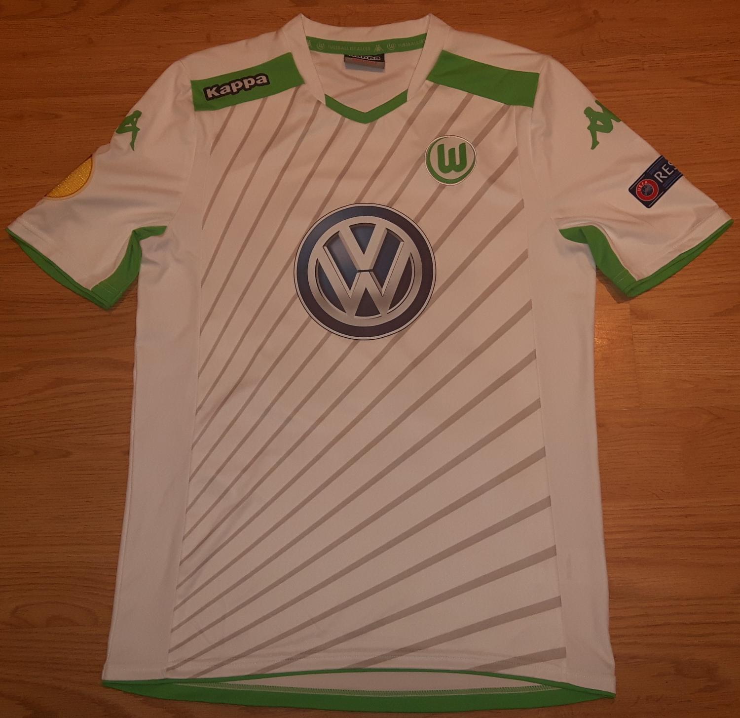 maillot de foot vfl wolfsbourg exterieur 2014-2015 pas cher