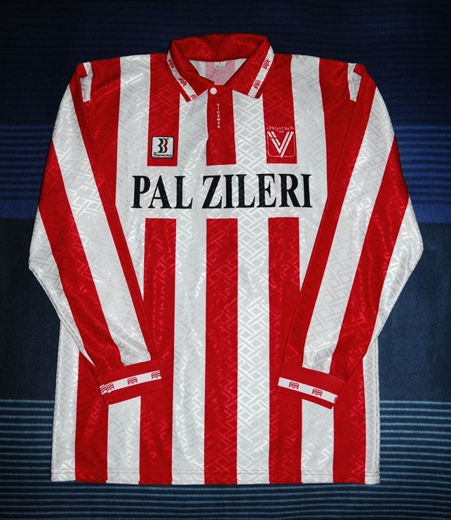 maillot de foot vicenza calcio domicile 1995-1996 pas cher