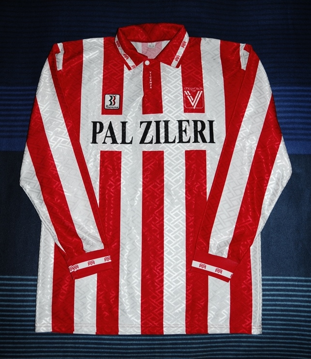 maillot de foot vicenza calcio domicile 1995-1996 pas cher