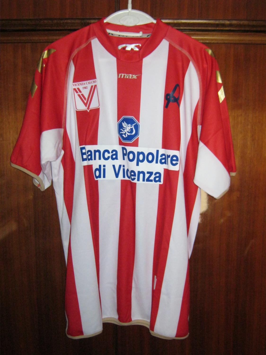 maillot de foot vicenza calcio domicile 2011-2012 pas cher