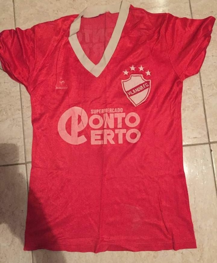 maillot de foot vila nova domicile 1984 rétro