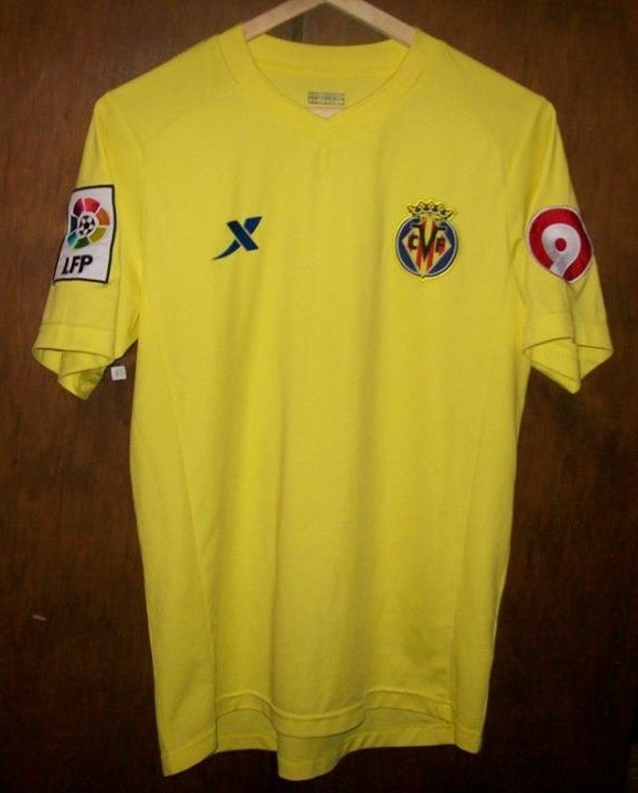 maillot de foot villarreal cf domicile 2011-2012 rétro