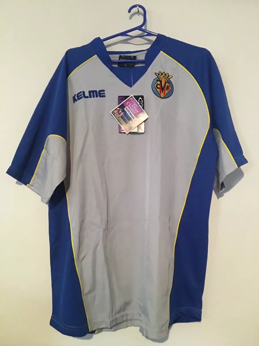 maillot de foot villarreal cf exterieur 2003-2004 rétro