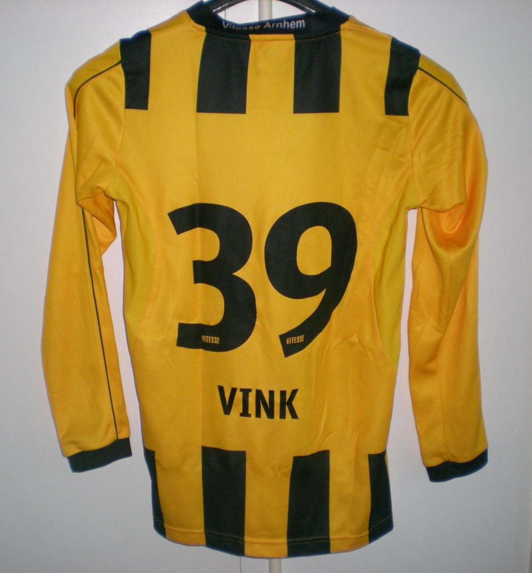 maillot de foot vitesse arnhem domicile 2011-2012 rétro