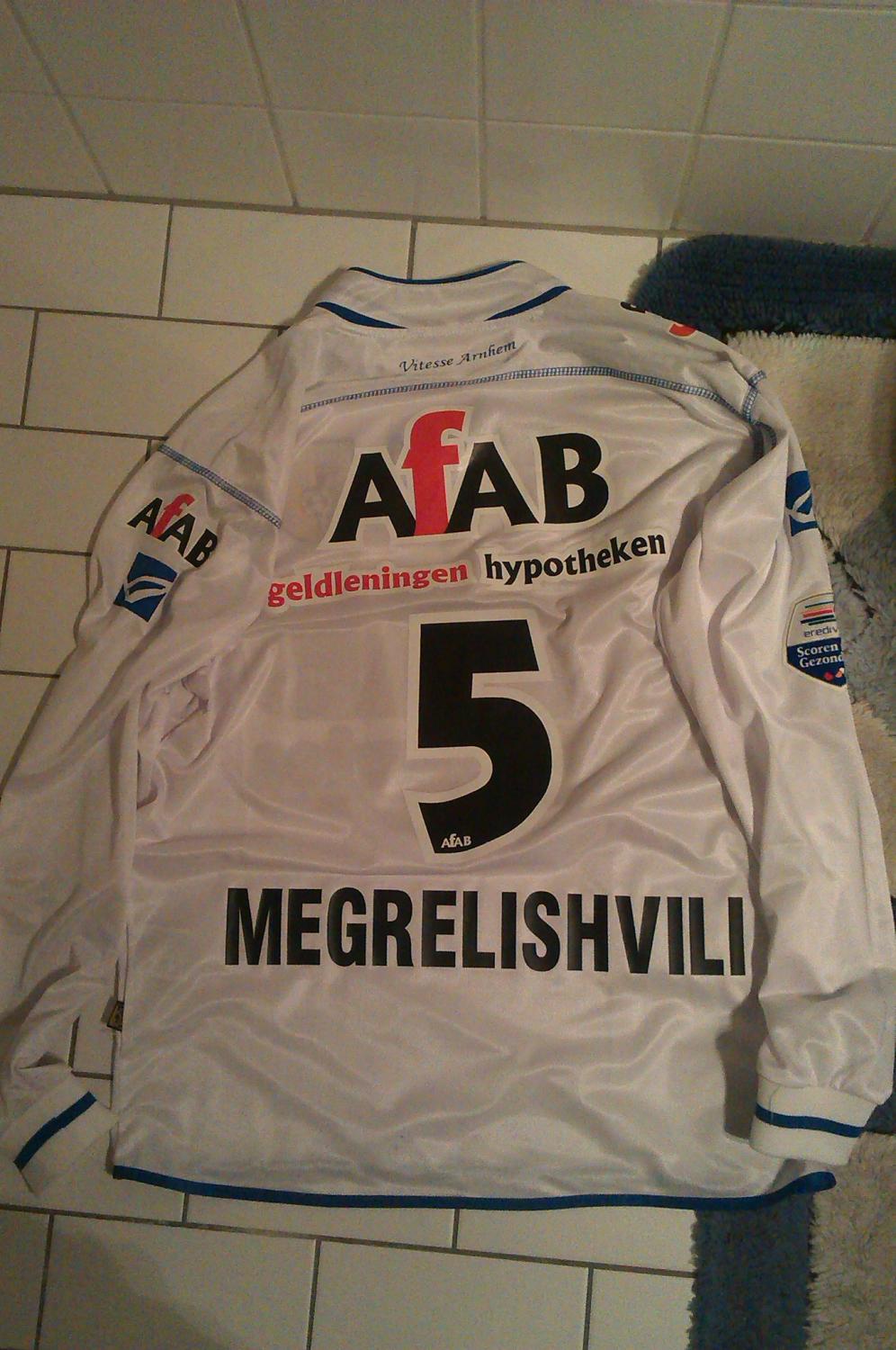 maillot de foot vitesse arnhem exterieur 2008-2009 rétro