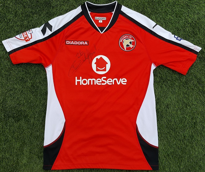 maillot de foot walsall domicile 2014-2015 pas cher