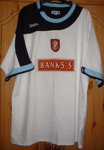 maillot de foot walsall exterieur 2004-2005 pas cher