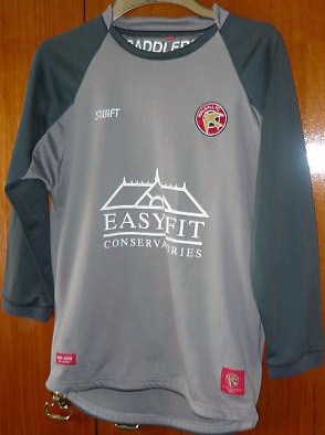 maillot de foot walsall gardien 2007-2008 pas cher