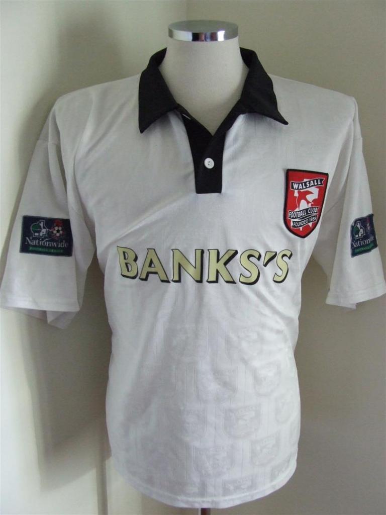 maillot de foot walsall third 1997-1998 pas cher