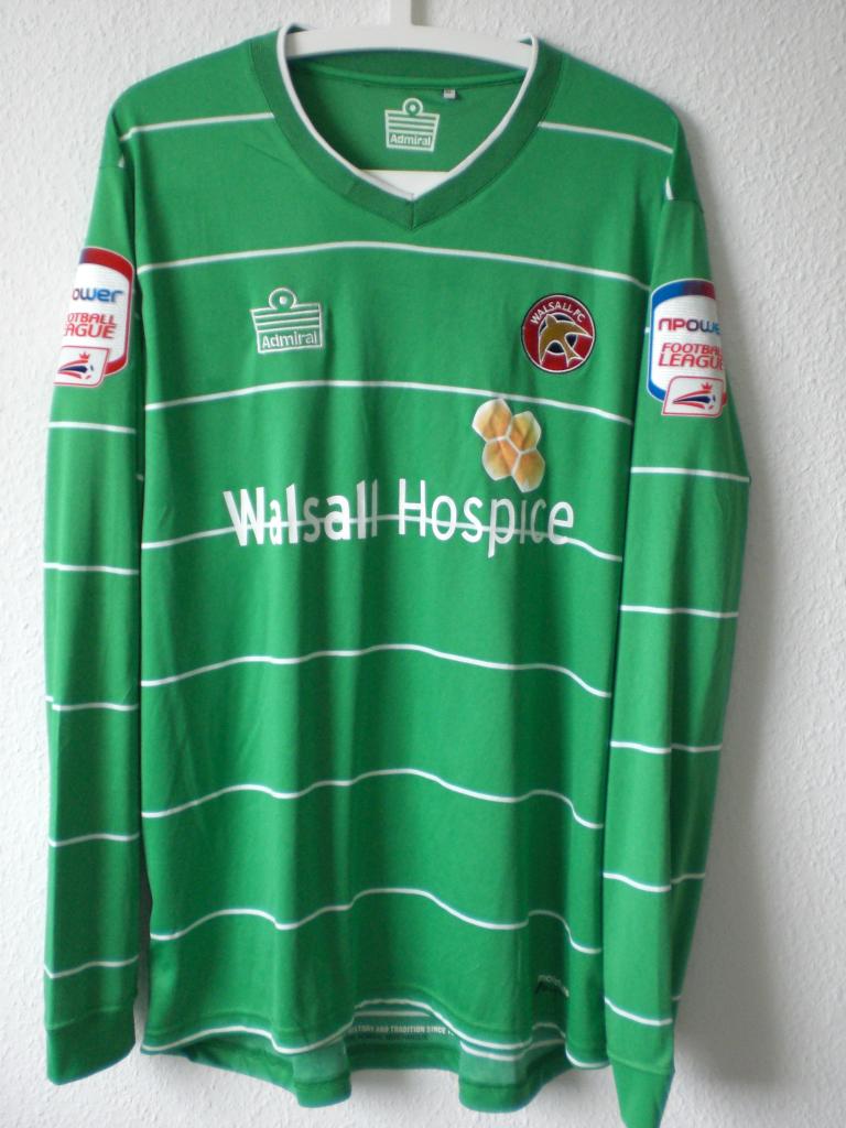 maillot de foot walsall third 2010-2011 pas cher