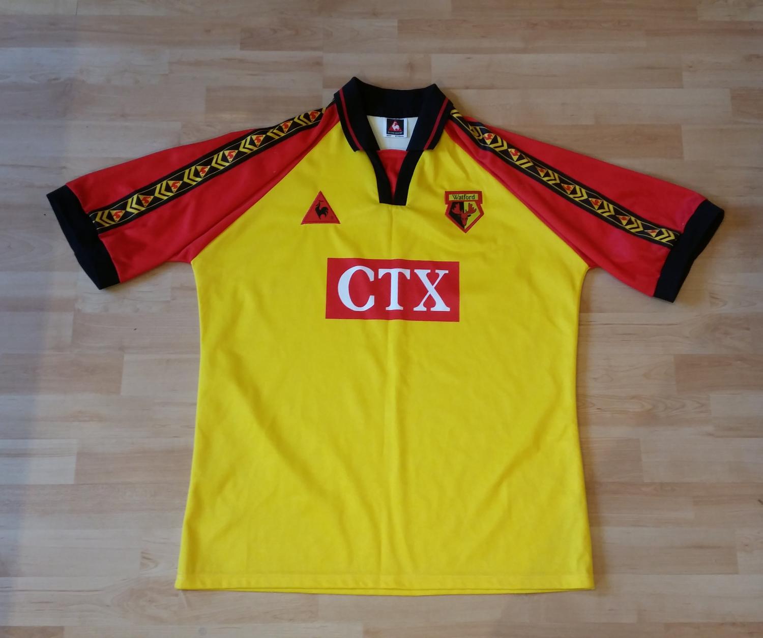 maillot de foot watford fc domicile 1998-1999 pas cher