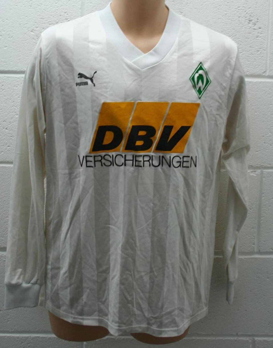 maillot de foot werder brême domicile 1990-1991 pas cher