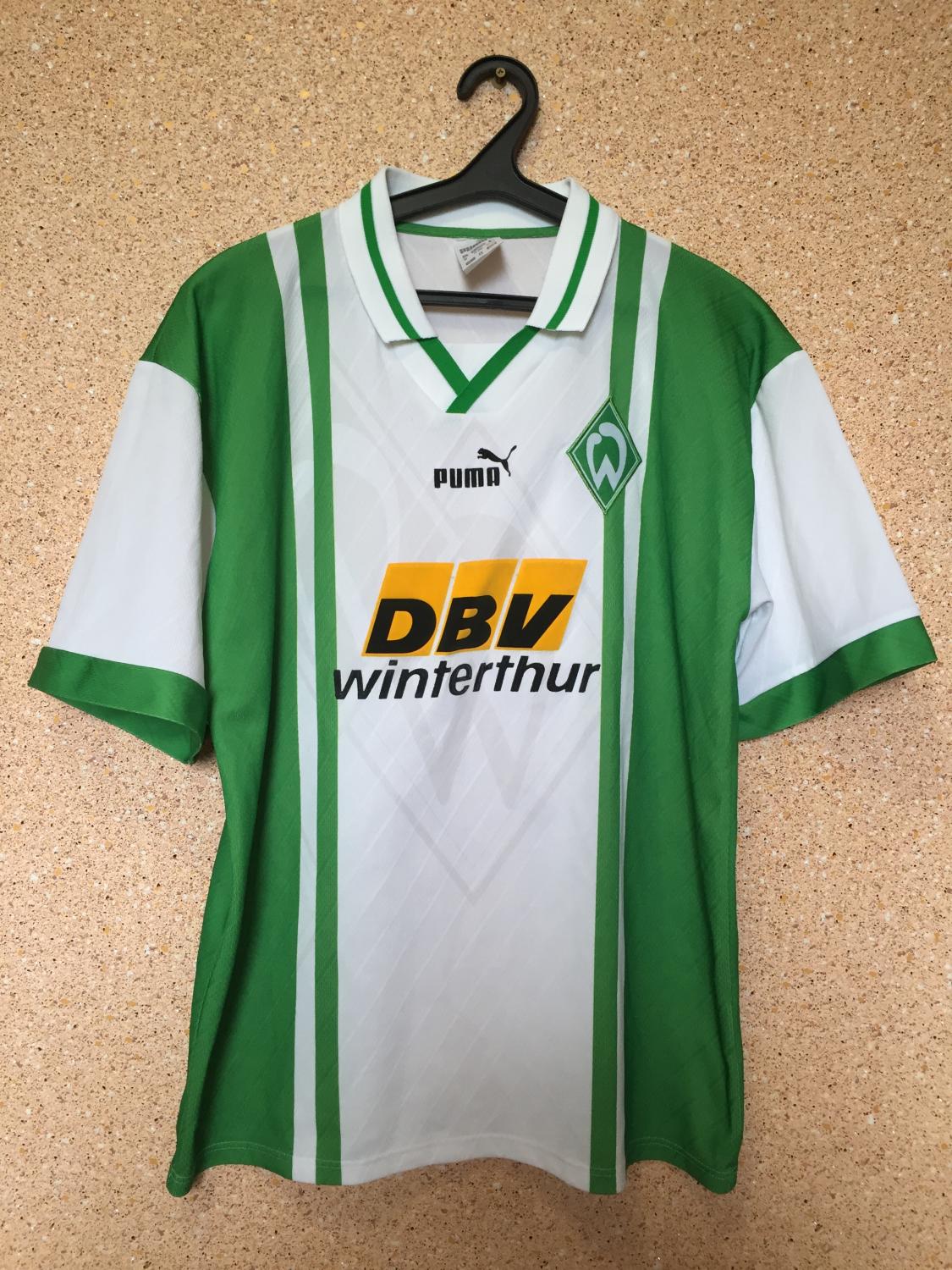 maillot de foot werder brême domicile 1996-1997 pas cher