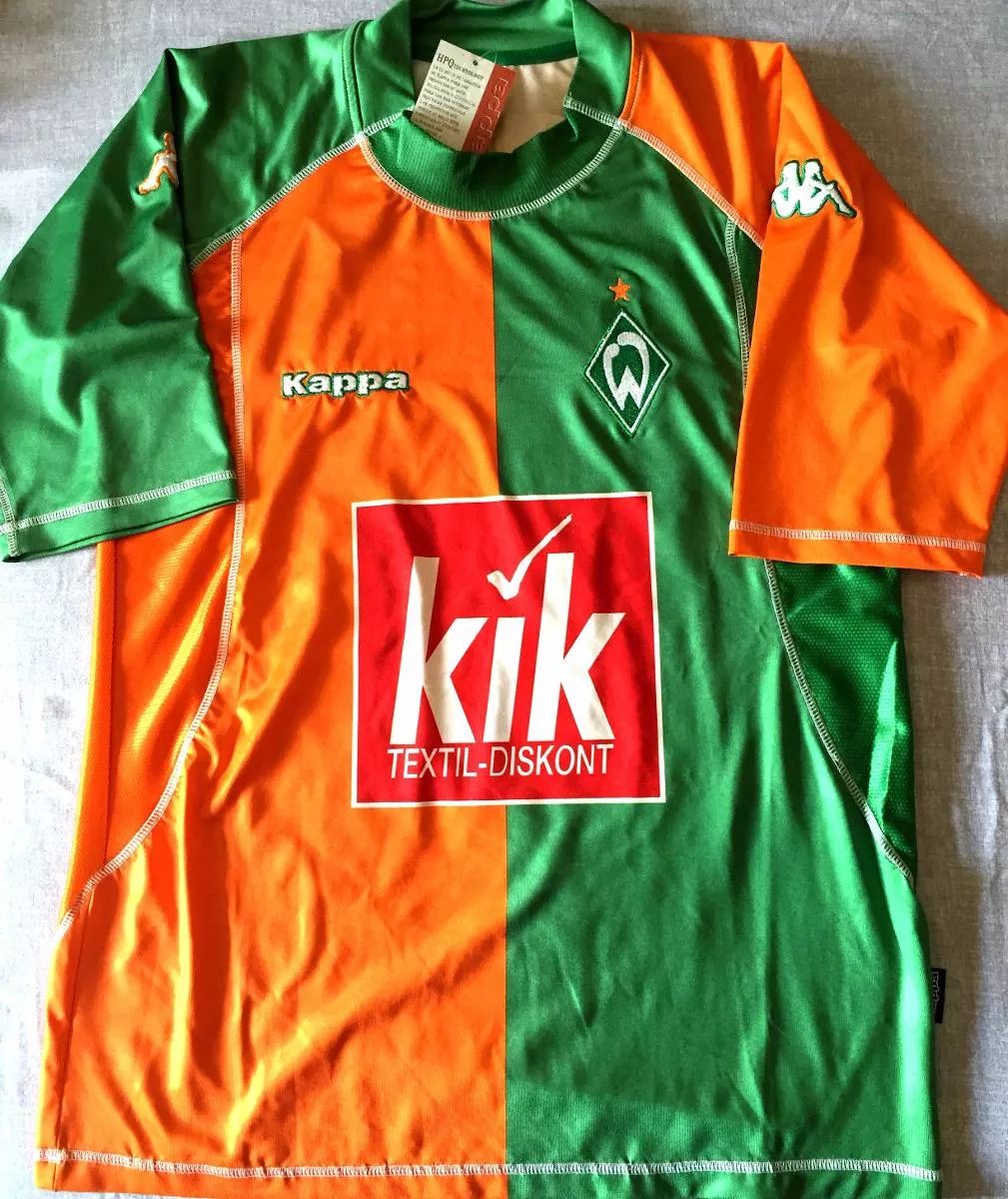 maillot de foot werder brême domicile 2005-2006 rétro