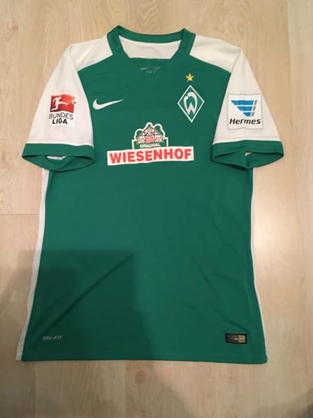 maillot de foot werder brême domicile 2015-2016 rétro