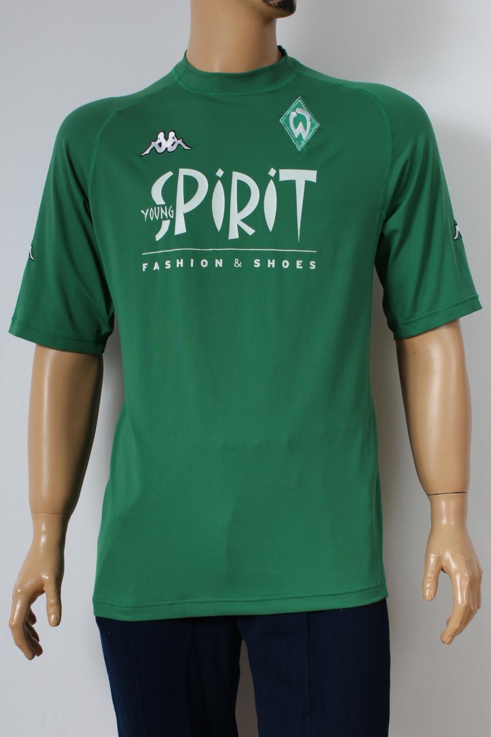 maillot de foot werder brême exterieur 2002-2003 rétro