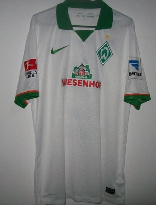 maillot de foot werder brême exterieur 2013-2014 pas cher