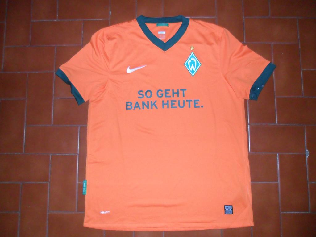 maillot de foot werder brême third 2009-2010 rétro