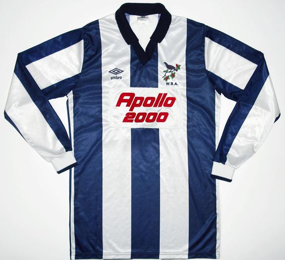 maillot de foot west brom domicile 1988-1989 pas cher