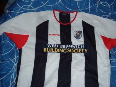 maillot de foot west brom domicile 2003-2004 rétro
