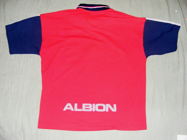 maillot de foot west brom exterieur 1997-1999 rétro