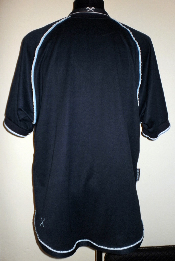 maillot de foot west ham united third 1999-2001 rétro maillot de foot west ham united third 1999-2001 rétro