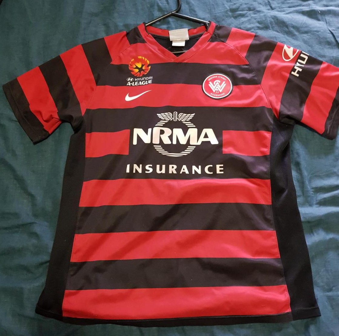 maillot de foot western sydney wanderers domicile 2012-2013 rétro