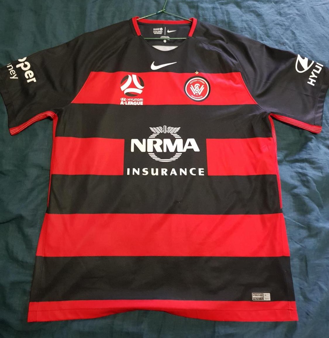 maillot de foot western sydney wanderers domicile 2017-2018 rétro