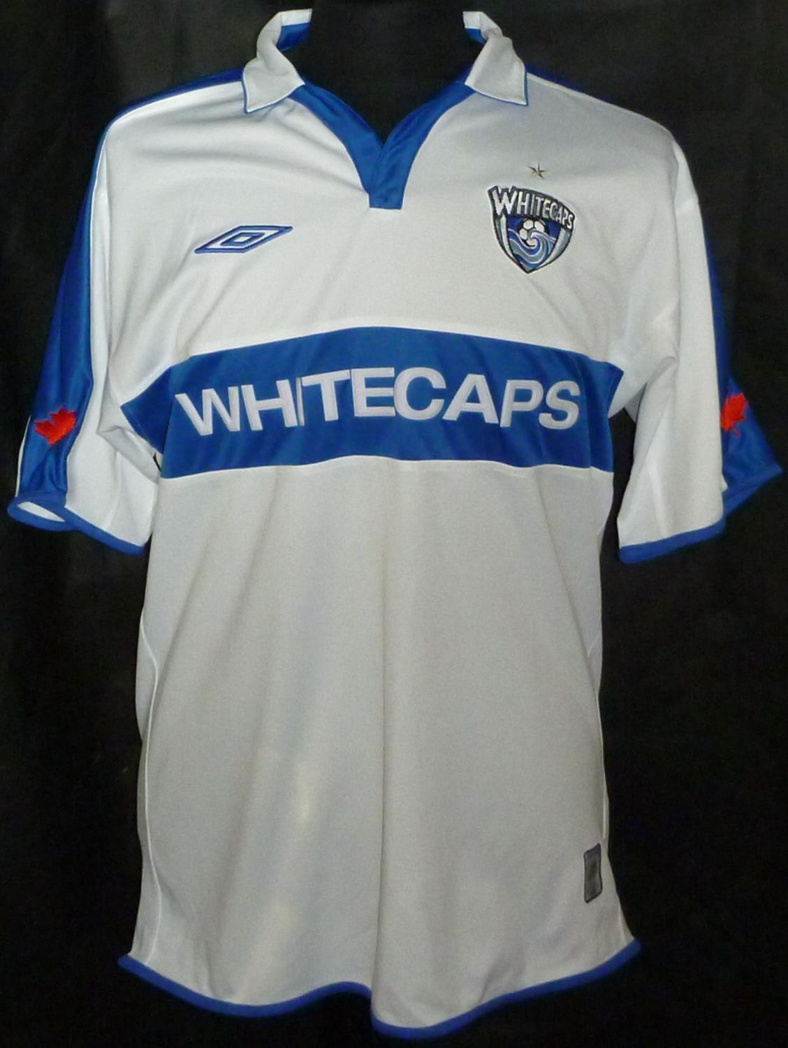 maillot de foot whitecaps de vancouver domicile 2004-2005 pas cher