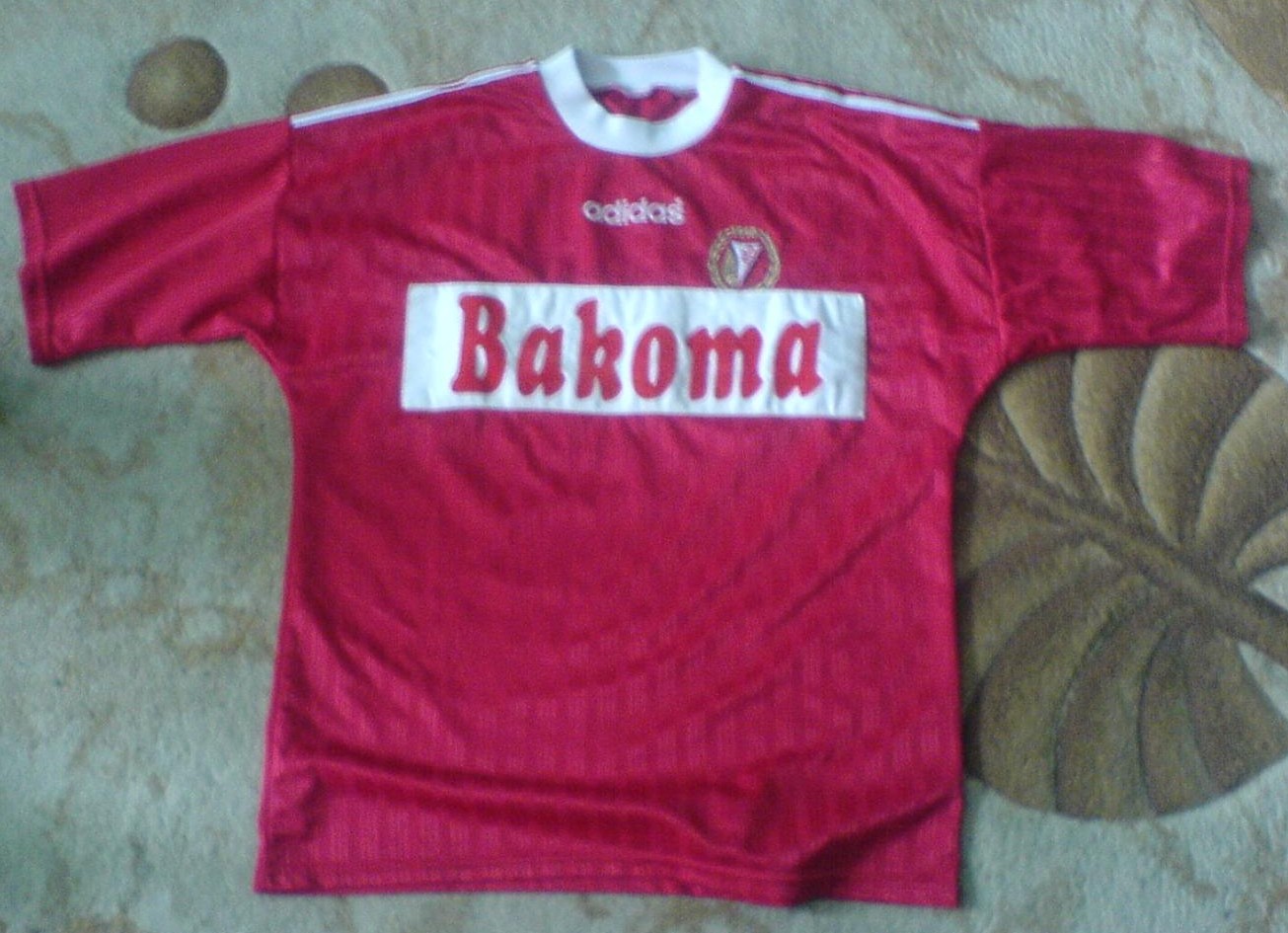 maillot de foot widzew Łódź domicile 1995-1996 rétro