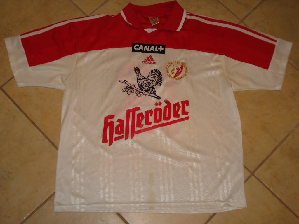 maillot de foot widzew Łódź exterieur 2001-2002 pas cher
