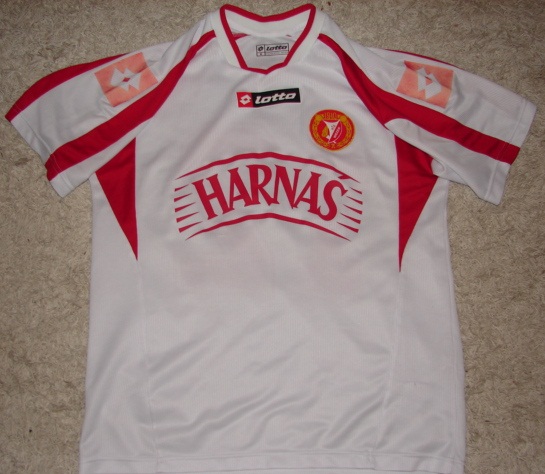 maillot de foot widzew Łódź exterieur 2005-2006 pas cher