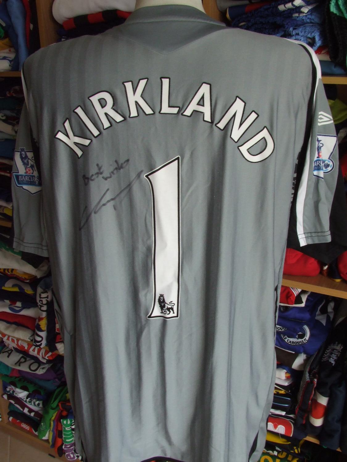 maillot de foot wigan athletic gardien 2007-2008 rétro