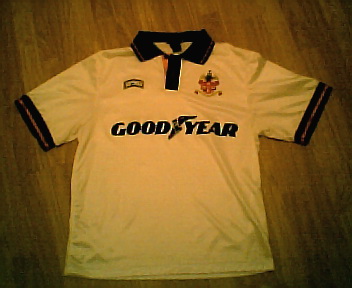 maillot de foot wolverhampton wanderers exterieur 1993-1994 rétro