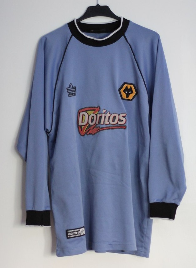 maillot de foot wolverhampton wanderers gardien 2002-2003 rétro