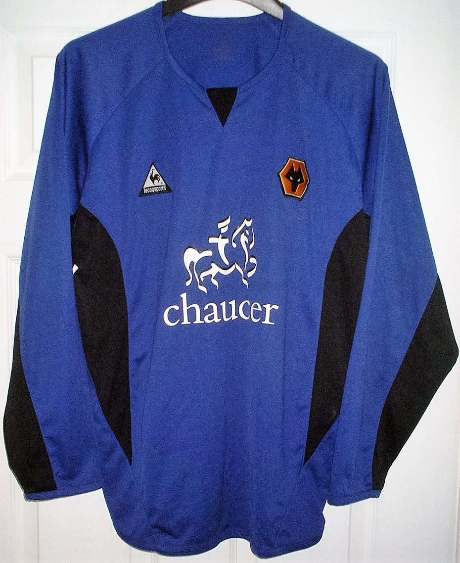 maillot de foot wolverhampton wanderers gardien 2005-2006 rétro