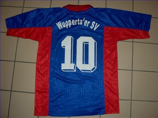 maillot de foot wuppertaler sv exterieur 2001-2002 rétro