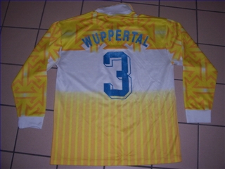 maillot de foot wuppertaler sv third 1993-1994 rétro