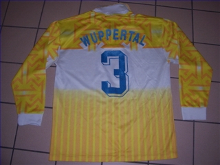 maillot de foot wuppertaler sv third 1993-1994 rétro maillot de foot wuppertaler sv third 1993-1994 rétro