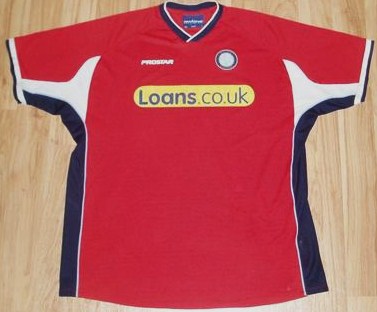 maillot de foot wycombe wanderers exterieur 2003-2004 pas cher