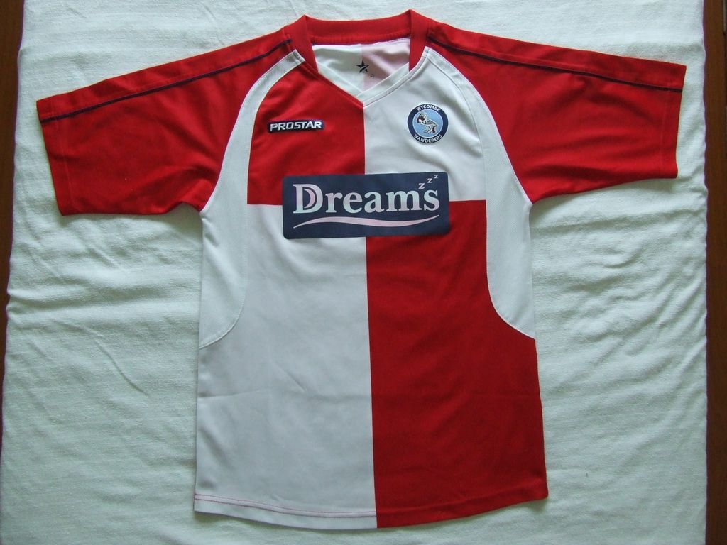 maillot de foot wycombe wanderers exterieur 2007-2008 pas cher