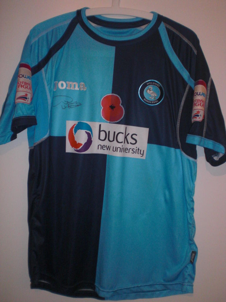 maillot de foot wycombe wanderers particulier 2010-2011 pas cher