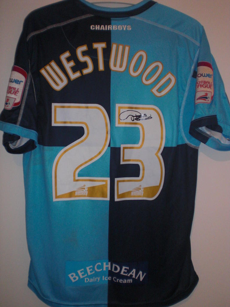 maillot de foot wycombe wanderers particulier 2010-2011 pas cher