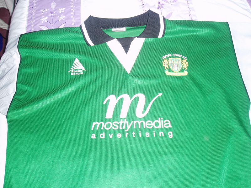 maillot de foot yeovil town domicile 2000-2001 pas cher