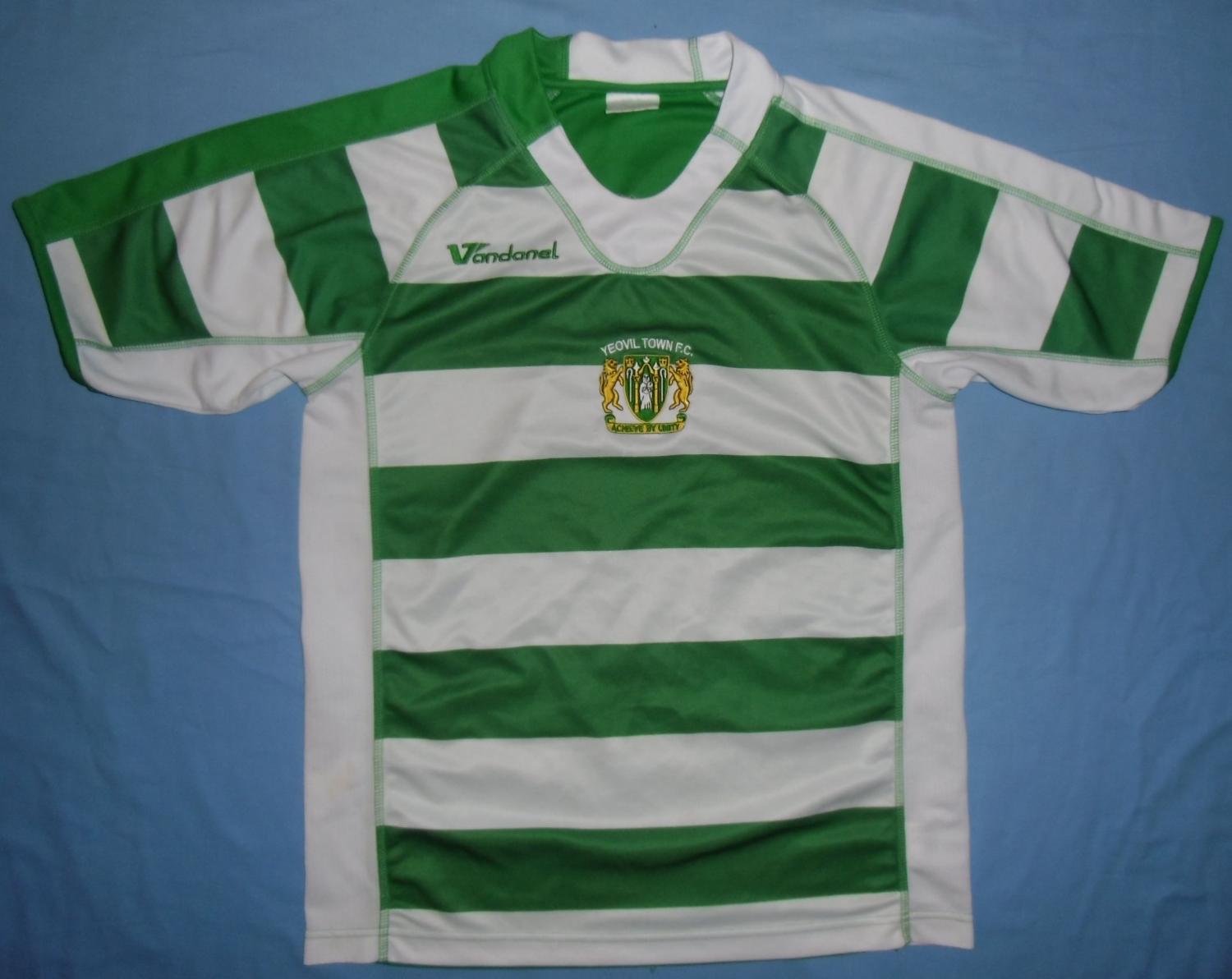 maillot de foot yeovil town domicile 2007-2009 pas cher